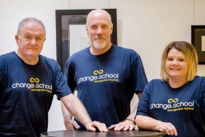 Modern Learners team - Bruce, Will, Missy