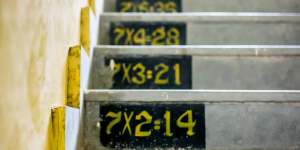 math stairs